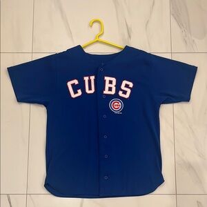 Vintage Mighty‑Mac Chicago Cubs Sammy Sosa #21 Youth Button-Up Jersey
